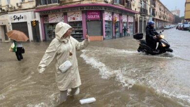 Photo of En imágenes: España en alerta por una nueva DANA que está causando inundaciones en la costa mediterránea