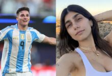 Photo of Qué dijo la exactriz porno Mia Khalifa sobre los rumores de romance con Julián álvarez