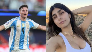 Photo of Qué dijo la exactriz porno Mia Khalifa sobre los rumores de romance con Julián álvarez