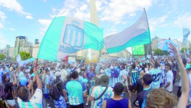 Photo of Racing celebró en el Obelisco