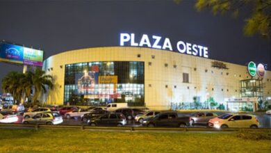 Photo of Se derrumbó parte del techo del shopping Plaza Oeste de Morón