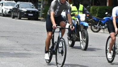 Photo of Lionel Scaloni, a puro ciclismo: completó el Gran Fondo de los 7 Lagos y fue ovacionado