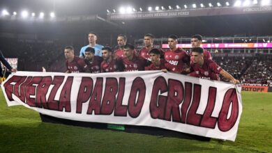 Photo of El pedido de justicia por Pablo Grillo llegó al fútbol