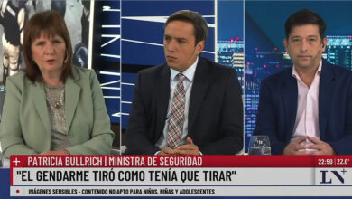 Photo of Patricia Bullrich contradice todas las evidencias y dice que «el gendarme tiró como tenía que tirar”