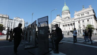 Photo of La zona del Congreso ya está blindada y se espera que los primeros manifestantes lleguen después del mediodía