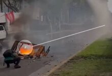 Photo of Pablo Grillo: cuadro por cuadro, las imágenes que contradicen el relato de Bullrich sobre el fotógrafo herido en la marcha