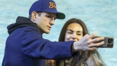 Photo of En fotos: de las vacaciones soñadas de Ashton Kutcher y Mila Kunis en Roma al look perruno de Naomi Watts