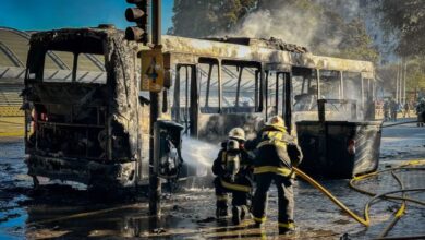 Photo of Constitución: se incendió un colectivo de línea que llevaba pasajeros a bordo