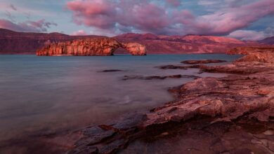 Photo of Turismo en Argentina 2025: el lugar de Santa Cruz que tiene dos lagunas y están separadas por un istmo