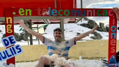 Photo of Hizo historia: un estudiante de universidad pública es el primer recibido en la Antártida