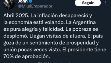 Photo of En las redes se matan de risa de las profecías fallidas de Santiago Caputo​En las redes se matan de risa de las profecías fallidas de Santiago Caputo 
