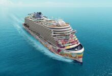 Photo of Así es el nuevo crucero de 20 pisos, con una montaña rusa acuática y tecnología de punta