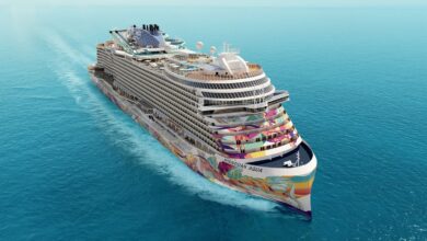 Photo of Así es el nuevo crucero de 20 pisos, con una montaña rusa acuática y tecnología de punta