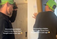 Photo of Exploraba su casa en EE.UU. y de casualidad encontró una habitación oculta que la dejó sin palabras