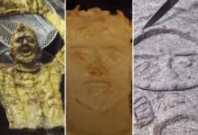 Photo of De El Eternauta a Messi: el restaurante que convierte milanesas XXL en retratos de famosos