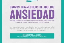 Photo of Se lanzan los grupos terapéuticos de ansiedad en Casa de Jóvenes