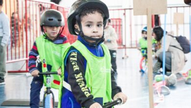 Photo of Exitosa jornada de Biciescuelas en el Polideportivo Malvinas Argentinas
