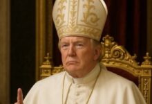 Photo of Donald Trump publicó una foto suya vestido como papa