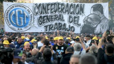 Photo of Con una multitudinaria marcha la CGT hizo oír sus reclamos al gobierno 