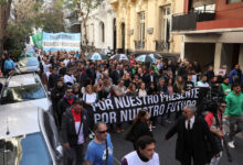 Photo of La UBA salió a la calle en contra del ajuste de Milei