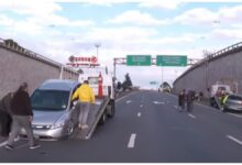 Photo of Choque múltiple en la General Paz: cuatro autos destrozados y una embarazada herida