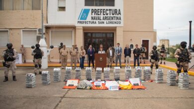 Photo of Patricia Bullrich confirmó que el cargamento de cocaína incautado en Santa Fe se dirigía hacia Europa