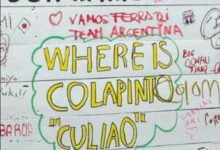 Photo of “Where is Colapinto ‘culiao’”