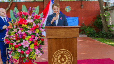 Photo of La República del Paraguay celebró sus 214 años de independencia en Buenos Aires