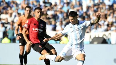 Photo of Con uno menos, Racing se encontró con la victoria en el final y por ahora está en el podio