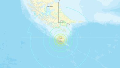 Photo of Un sismo de 7,4 puntos sacudió a Tierra del Fuego