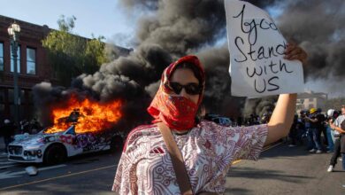 Photo of Escalan las protestas de migrantes en Los Ángeles y siguen las redadas del ICE en California