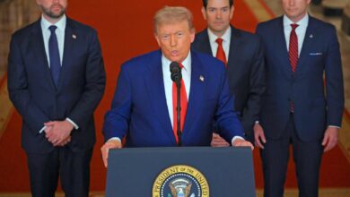 Photo of Tras el bombardeo a las instalaciones nucleares, Donald Trump no descartó un cambio de régimen en Irán