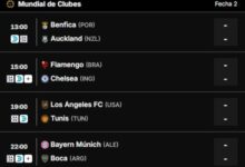 Photo of Partidos de hoy del Mundial de Clubes 2025: horarios, TV y cómo ver online