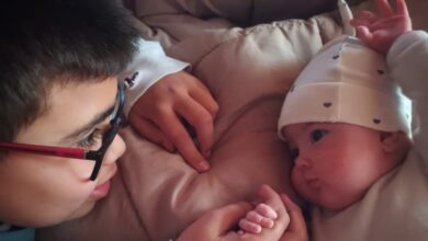 Photo of “Sonreír por pequeñas cosas”: su beba nació con un síndrome poco frecuente, pero encontraron el camino para ayudarla a crecer