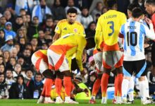 Photo of Argentina vs. Colombia: la durísima patada de Enzo Fernández a Kevin Castaño que le valió la expulsión