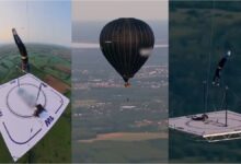 Photo of Increíble: hizo acrobacias a 1.500 metros de altura sin paracaídas ni arnés