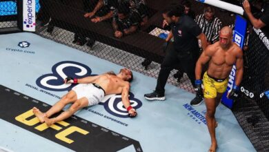 Photo of Luchador de UFC remató a su rival y lo noqueó rendido en el piso: «En la jaula podemos hacer todo»