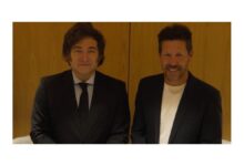 Photo of Javier Milei y Diego Cholo Simeone se encontraron en Madrid y recordaron el partido en el que se enfrentaron en inferiores