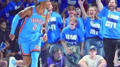 Photo of Tercer partido entre Oklahoma City Thunder e Indiana Pacers