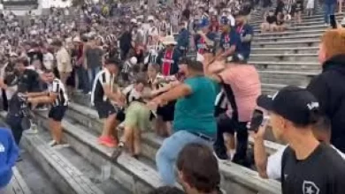 Photo of Hinchas del Botafogo golpearon a simpatizantes del PSG