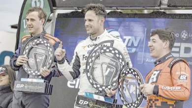 Photo of Renzo Blotta subió al podio en Viedma