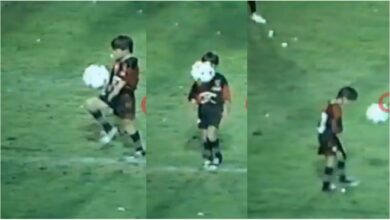 Photo of Salió a la luz un video inédito de Lionel Messi haciendo jueguitos en cancha de Newell’s con 9 años