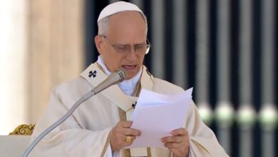 Photo of El papa León XIV defendió al matrimonio entre el hombre y la mujer y lo calificó como «el modelo del verdadero amor»