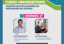 Photo of Se viene el 2° encuentro del Curso Universitario de Prevención del Suicidio