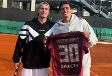 Photo of Franco Mastantuono jugó al tenis con Federico Coria y sorprendió con su talento: “Sos Nadal”