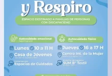 Photo of Continúan las actividades de “Pausa y respiro” para las familias cuidadoras