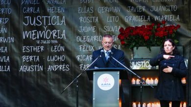 Photo of Acto en la AMIA con la presencia de Milei y acusaciones contra Irán