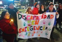 Photo of Noche de velas en el obelisco para defender la ley de Emergencia en Discapacidad 
