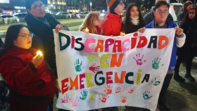 Photo of Noche de velas en el obelisco para defender la ley de Emergencia en Discapacidad 
