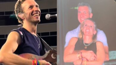 Photo of Chris Martin bromeó sobre lo que pasó con Andy Byron en la kiss-cam y dio una advertencia durante otro de sus shows